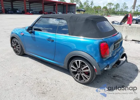 2022 Mini Convertible John Cooper Works z USA, uszkodzony, nr VIN WMW63DL0XN3P15732